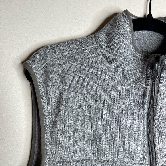 J. Crew Nordic vest in Polartec sweater fleece Gray Medium - Picture 6 of 13